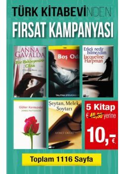 Fırsat Kampanyası  5 Kitap 10,- Euro Türk Kitabevi Kampanyası