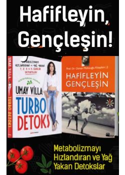 Turbo Detoks - Hafifleyin, Gençleşin  (2 Kitap Birarada)  