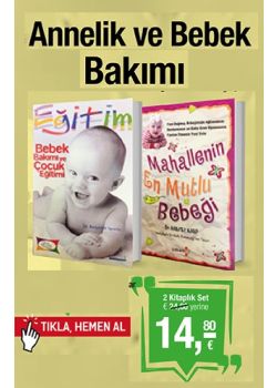 Annelik ve Bebek  Bakımı  (2 Kitap Birarada)  10,- Euro Tasarruf Edin!