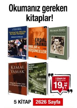 Yakin Tarih Seti (5 Kitap Birarada) Geçmişine ve Bugününe Duyarsız Kalmamak için!