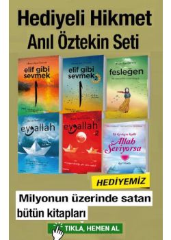 Hediyeli Hikmet Anıl Öztekin Seti (5 Kitap 1 + Hediye Kitap)