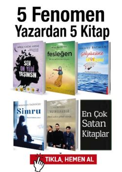 5 Fenomen Yazardan  5 Kitap Seti En Çok Satanlar!