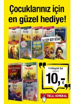 14 Cep Kitap 10,- Euro  Çocuklarınız için En Güzel Hediye