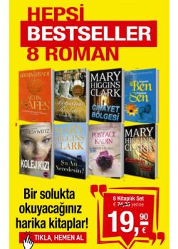 Hepsi Bestseller  8 Roman 19,90 Euro