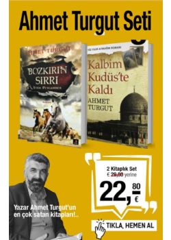 Ahmet Turgut Seti  (2 Kitap Birarada)  En Yeni Kitap bu Sette!