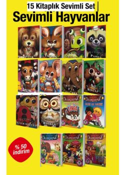 Sevimli Hayvan Masalları Serisi  (15 Kitap 9,- Euro)