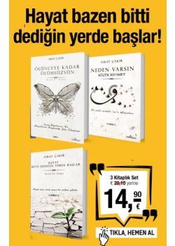 Hayat Bitti Dediğin  Yerde Başlar  (3 Kitap Birarada)