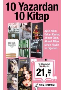 10 Yazardan 10 Kitap 40,- Euro Tasarruf Edin!