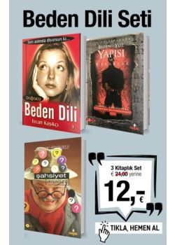 Beden Dili Seti  (3 Kitap Birarada) Hayat Arkadaşımızı Nasıl Seçeceğiz!