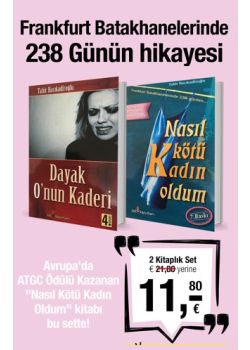 Frankfurt Batakhanesinde 238 Gün (2 Kitap Birarada) Ödüllü Kitap bu Sette!