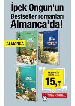 İpek Ongun’un Bestseller Romanları Almanca'da (3 Kitap Birarada)