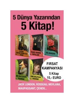 5 Dünya Yazarından 5 Kitap Jack London'dan Mevlana'ya Kadar!