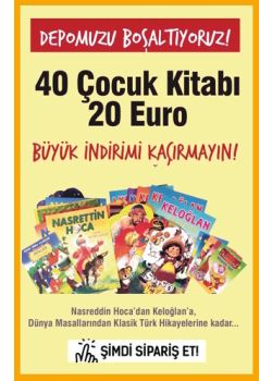 40 Çocuk Kitabı Sadece 20 Euro