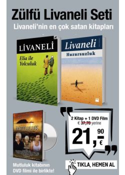 Zülfü Livaneli Seti (2 Kitap + 1 DVD Film) Livaneli'nin En çok Satanları!