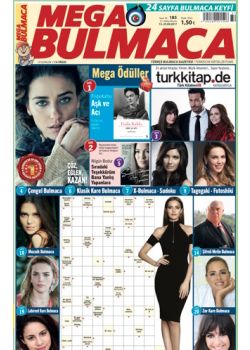 Mega Bulmaca   (185. Sayı)   Ödüllü Bulmacayı Çöz, Ödülü Kazan!