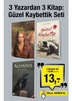 3 Yazardan 3 Kitap Seti