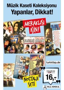 Müzik Kaseti Koleksiyon Seti (6 Kaset Birarada) Meraklısı İçin!
