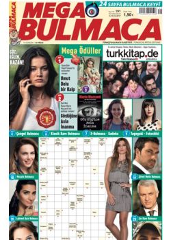 Mega Bulmaca   (191. Sayı)   Ödüllü Bulmacayı Çöz, Ödülü Kazan!