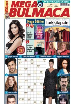 Mega Bulmaca   (194. Sayı)   Ödüllü Bulmacayı Çöz, Ödülü Kazan!