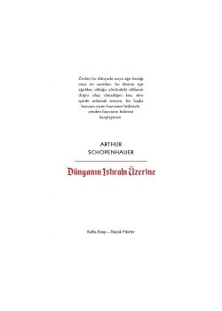 Dünyanın Istırabı Üzerine