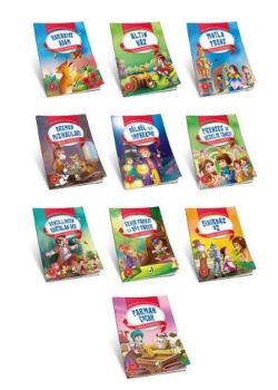 Canım Masallarım Seti (10 Kitap Birarada) Tamamen Renkli
