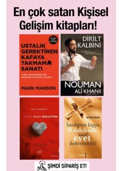 Çok Satan Kişisel Gelişim Kitapları (4 Kitap Birarada) 