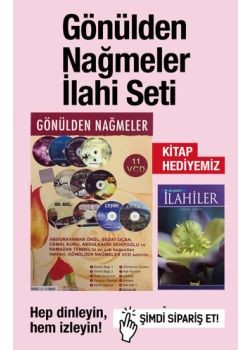 Gönülden Nağmeler Ilahi Seti (11 VCD + 1 Kitap) Abdurahman Önül, Sedat Uçan