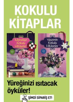 Kokulu Kitaplar Seti (2 Kitap Birarada) Yasemin ve Menekşe Kokulu Kitaplar