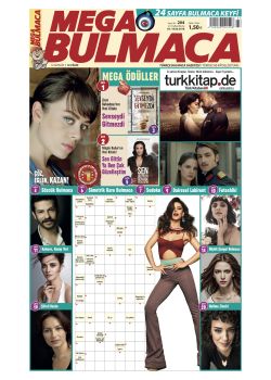 Mega Bulmaca   (204. Sayı)   Ödüllü Bulmacaları Çöz, Kazan!