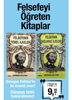 Felsefe Öğreten Kitaplar (2 Kitap Birarada) Dünyaya Farklı Bakacaksınız!
