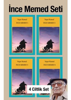 İnce Memed Seti (4 Kitap Birarada) Yaşar Kemal'in En Meşhur Eseri
