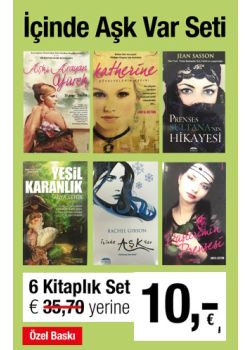 İçinde Aşk Var Seti (6 Kitap Birarada) Roman Sevgisi Veren Kitaplar
