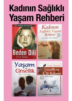 Kadının Sağlıklı Yaşam Rehberi Seti (4 Kitap Birarada)