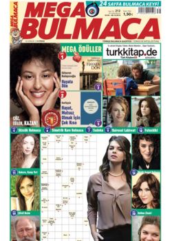 Mega Bulmaca   (212. Sayı)   Ödüllü Bulmacaları Çöz, Kazan!