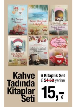 Kahve Tadında Kitaplar Seti (6 Kitap Birarada) 