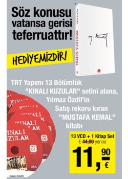 Söz Konusu Vatansa Gerisi Teferruattır - Kınalı Kuzular Setini Alana, Mustafa Kemal" Kitabı HEDİYE"