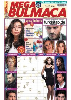 Mega Bulmaca  (216. Sayı)  Ödüllü Bulmacaları Çöz, Kazan!