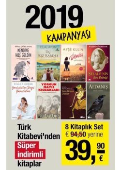 2019 Kampanyası (8 Kitap Birarada) Ünlü Yazarlardan En Seçme Eserler Bu Sette!