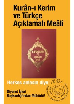 Kuranı Kerim Ve Açıklamalı Meali (Diyanet - Mühürlü)