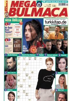 Mega Bulmaca  (223. Sayı)  Ödüllü Bulmacaları Çöz, Kazan!