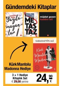 Gündemdeki Kitaplar Seti (3 Kitap + 1 Hediye Kitap)
