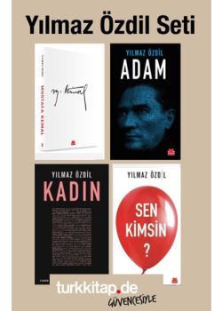 Yılmaz Özdil Seti (4 Kitap Birarada) Mustafa Kemal Kitabı bu Sette!