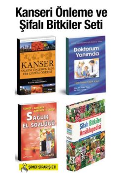 Kanseri Önleme ve  Şifalı Bitkiler Seti 101 Çözüm Önerisi  (4 Kitap + 10,- Euro  Hediye Kuponu)