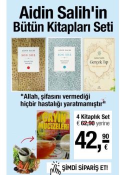 Aidin Salih'in Bütün Kitapları Seti (4 Kitap Birarada) 