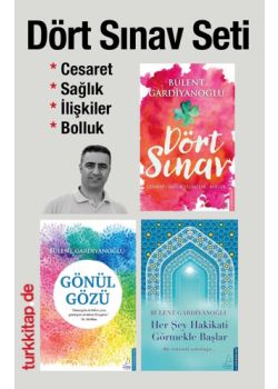 Dört Sınav Seti (3 Kitap Birarada) Cesaret - Sağlık - İlişkiler - Bolluk 