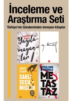 İnceleme ve Araştırma Seti (4 Kitap) Türkiye'nin Gündemindeki Kitaplar