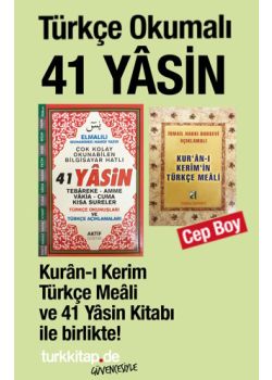 Türkçe Okunuşlu 41 Yasin ve Türkçe Kuran-ı Kerim Meli