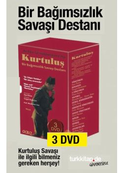 Kurtuluş - Bir Bağımsızlık Savaşı Destanı (Rutkay Aziz) 3 DVD'LI SET