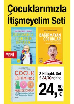 Çocuklarımızla İtişmeyelim Seti (3 Kitap) 