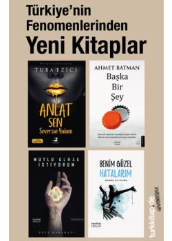 Türkiye'nin Fenomenlerinden Yeni Kitaplar (4 Kitap)